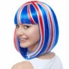 Union Jack Bob Wig -Glamourguise Store UJbobwig
