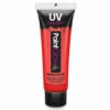 Red UV Neon Face And Body Paint- 10ml 2 Red UV Neon Face And Body Paint- 10ml -Glamourguise Store painglowred