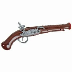 Brown Plastic Pirate Pistol