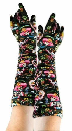 Day Of The Dead Gloves