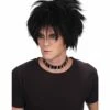 Black Spiky Emo Wig
