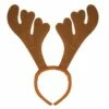 Brown Reindeer Antlers On Headband -Glamourguise Store product 104301 1 orig