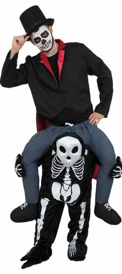 Piggyback Skeleton Costume