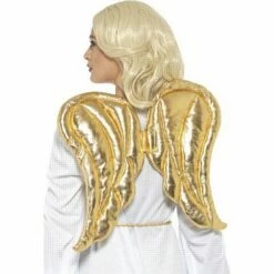 Deluxe Gold Angel Wings