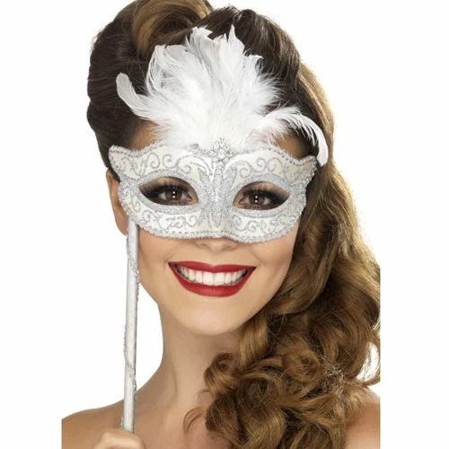 Baroque Fantasy Silver Eye Mask 3 Baroque Fantasy Silver Eye Mask