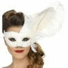 Ornate White Columbina Eyemask -Glamourguise Store product 106826 1 orig