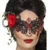 Day Of The Dead Metal Filigree Eyemask