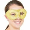 Gold Eye Mask With Diamonds And Ribbon Tie -Glamourguise Store product 106831 1 orig