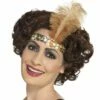 Gold Sequin Flapper Headband -Glamourguise Store product 106851 1 orig