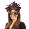 Carnival Mask - Purple, Green And Gold -Glamourguise Store product 107749 1 orig