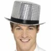 Silver Sequin Top Hat -Glamourguise Store product 108526 1 orig