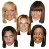 Spice Girls Celebrity Card Mask Pack 2 Spice Girls Celebrity Card Mask Pack -Glamourguise Store product 108732 1 orig