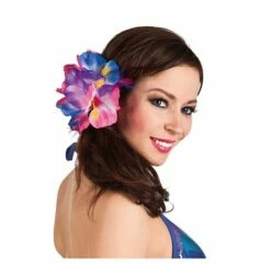 Hibiscus Flower Hair Clip