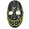 Black And Green Glow In The Dark Mask -Glamourguise Store product 113233 1 orig