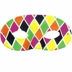 Men's Harlequin Eye Mask