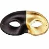 Domino Mask - Black & Gold 1 Domino Mask - Black & Gold -Glamourguise Store product 64876 1 orig