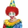 Clown Hat With Red Hair -Glamourguise Store product 69561 1 orig