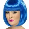 Blue Bob Wig
