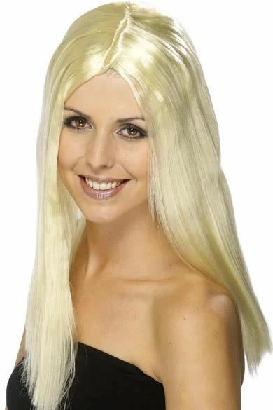 Long Blonde Straight Wig 3 Long Blonde Straight Wig