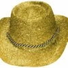 Gold Glitter Cowboy Hat -Glamourguise Store product 71470 1 orig
