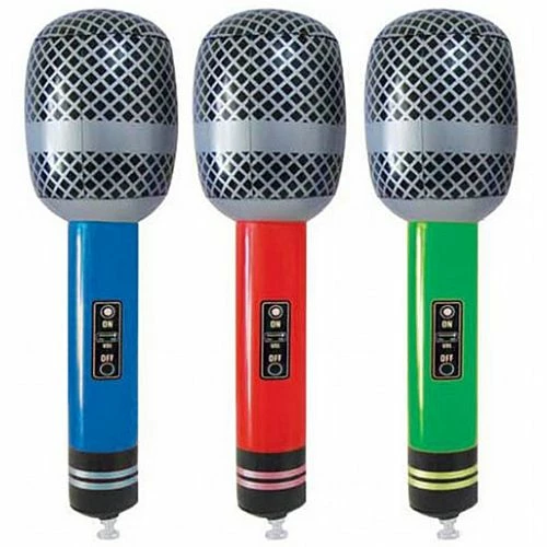 Inflatable Microphone - 25cm 3 Inflatable Microphone - 25cm