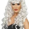 Curly Siren Wig - White -Glamourguise Store product 76628 1 orig