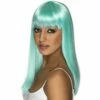 Neon Blue Glamourama Wig -Glamourguise Store product 76795 1 orig