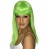 Neon Green Glamourama Wig 1 Neon Green Glamourama Wig -Glamourguise Store product 76796 1 orig
