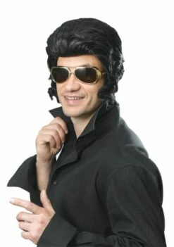 Elvis Wig With Sideburns