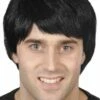 Men's Short Black Wig 1 Men's Short Black Wig -Glamourguise Store product 76806 1 orig