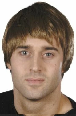 Men's Short Brown Wig