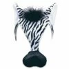Zebra Plush Mask On Headband With Sound -Glamourguise Store product 76952 1 orig