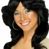 70's Layered Black Flick Wig -Glamourguise Store product 80721 1 orig