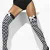 Black And White Checkered Stockings -Glamourguise Store product 81577 1 orig