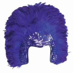Feather Headdress Deluxe- Purple