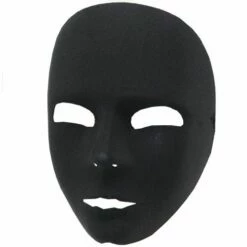 Black Full Face Mask