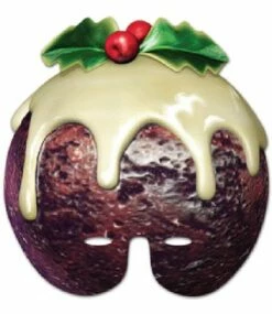 Christmas Pudding Card Mask