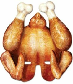 Christmas Turkey Card Mask