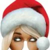 Mrs Claus Card Mask -Glamourguise Store product 86434 1 orig