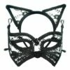 Black Lace Cat Mask With Headband Ears -Glamourguise Store product 86700 1 orig