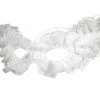 White Lace Venitian Carnival Mask -Glamourguise Store product 86708 1 orig