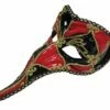 Venetian Black, White And Red Loki Mask -Glamourguise Store product 88106 1 orig