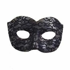 Classic Lace Mask- Black
