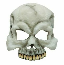 Skull Glow-in-the-Dark Half Face Mask