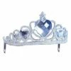 Silver Plastic Tiara - Clear Stones -Glamourguise Store product 93709 1 orig