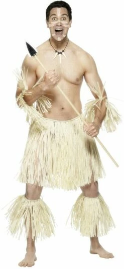 Tribesman Costume - 5 Piece Set