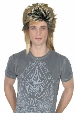 80'S New Romantic Mullet Wig