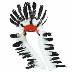 Black And White Headdress