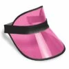 Adjustable Clear Hot Pink Plastic Dealer's Visor -Glamourguise Store product 94298 1 orig