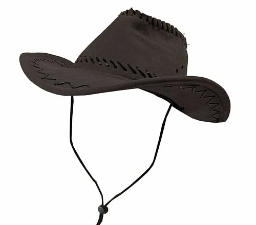 Black Cowboy Hat With Stitching 3 Black Cowboy Hat With Stitching